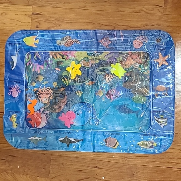 2for1*🔥 Tummy Time Mat Inflatable Baby Water Playmat Activity Sensory Toys Baby - Picture 5 of 5